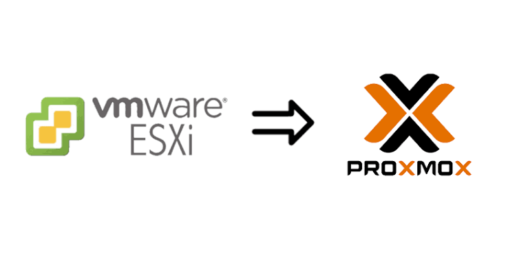 Vmware a Proxmox